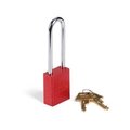 Master Lock Keyed-Alike Aluminum Padlock 1.5" W x 1.75" H LCK107